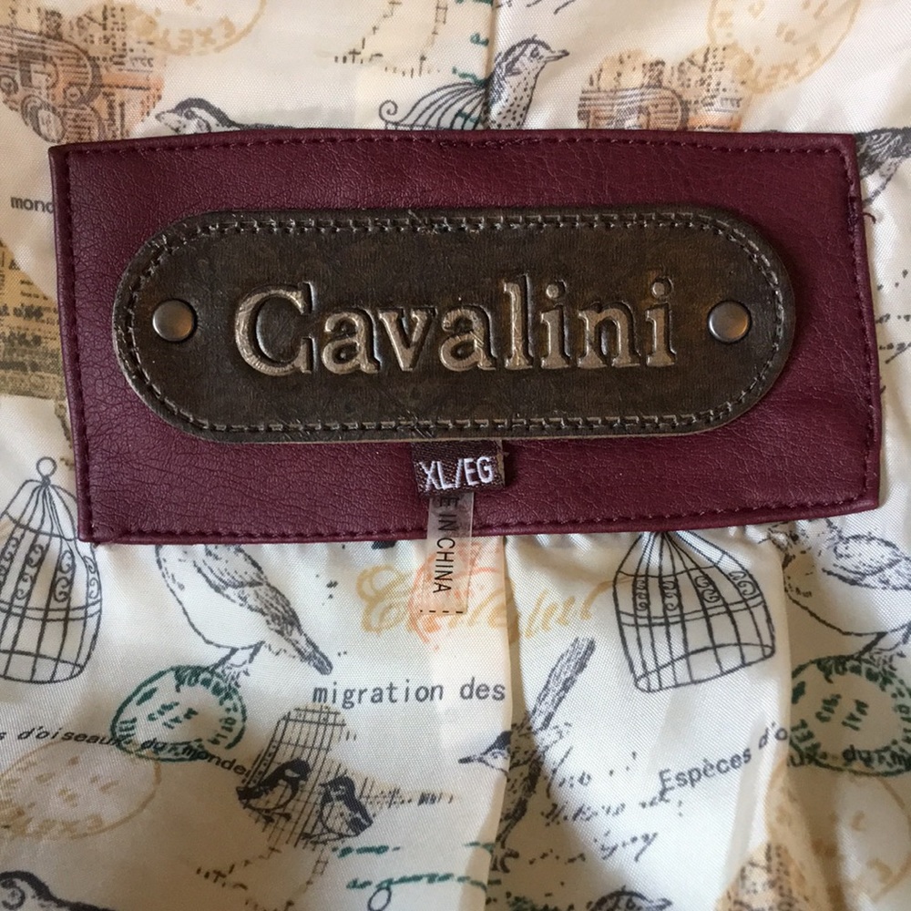 Cavalini Moto Jacket Size XL - Picture 8 of 11